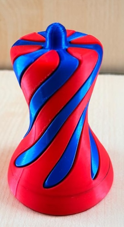 Cool passthrough fidget 3D print